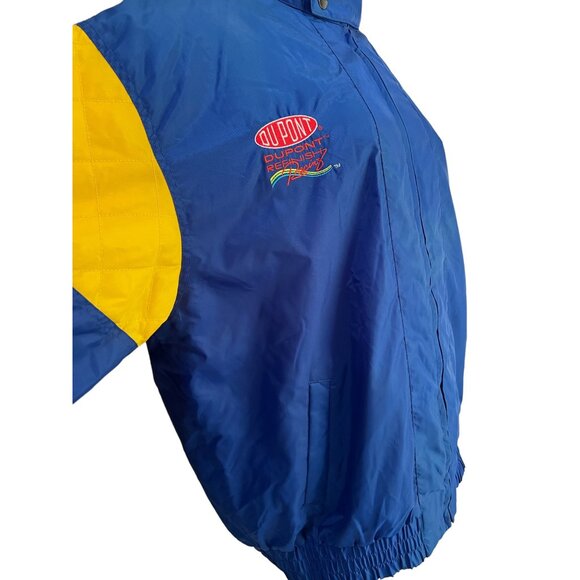 Vintage Nascar Jeff Gordon #24 Jacket Sz XL Mens by Nutmeg Blue & Yellow Racing - Picture 10 of 15
